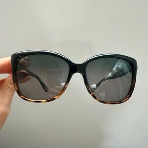 Maui Jim Black and Tortoise Sunglasses